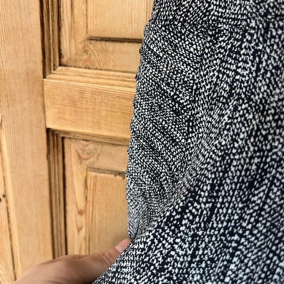 Athleta Leggings Medium Black White Delancey Textured Moto Tight Leggings - Picture 3 of 12